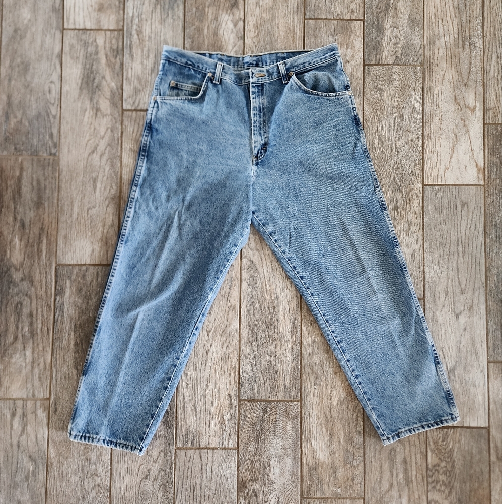 Men's Wrangler blue jeans Silver Edition size 38x30